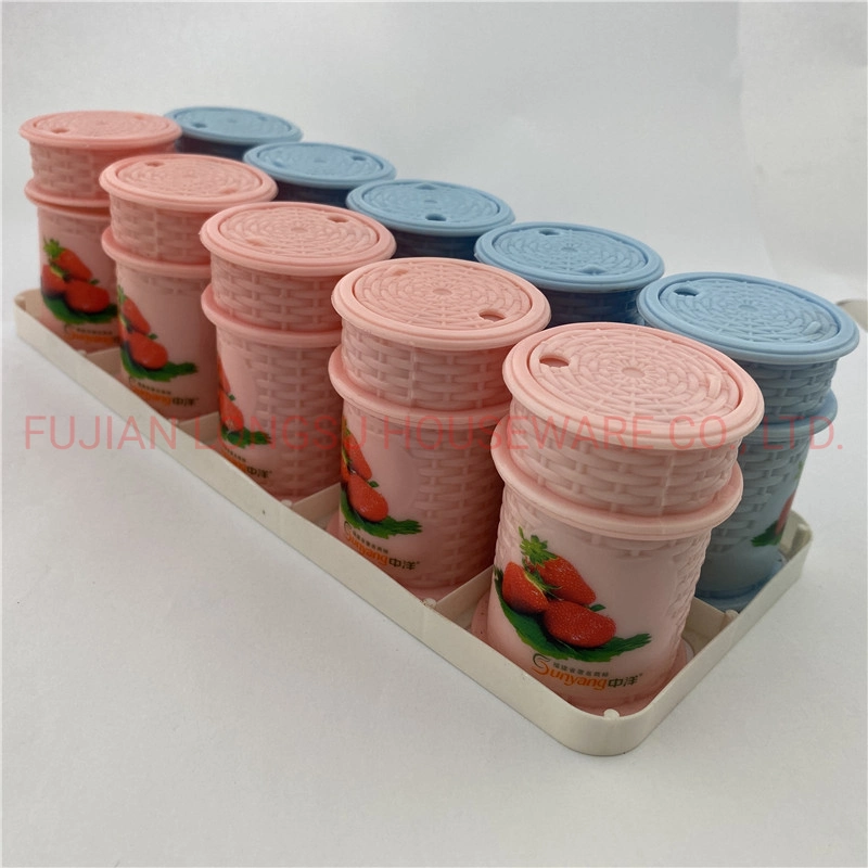 Natural Bamboo Toothpick Table Novelty Decoration PP Plastic Toothpick Box with Toothpick for Restaurant/Hotel