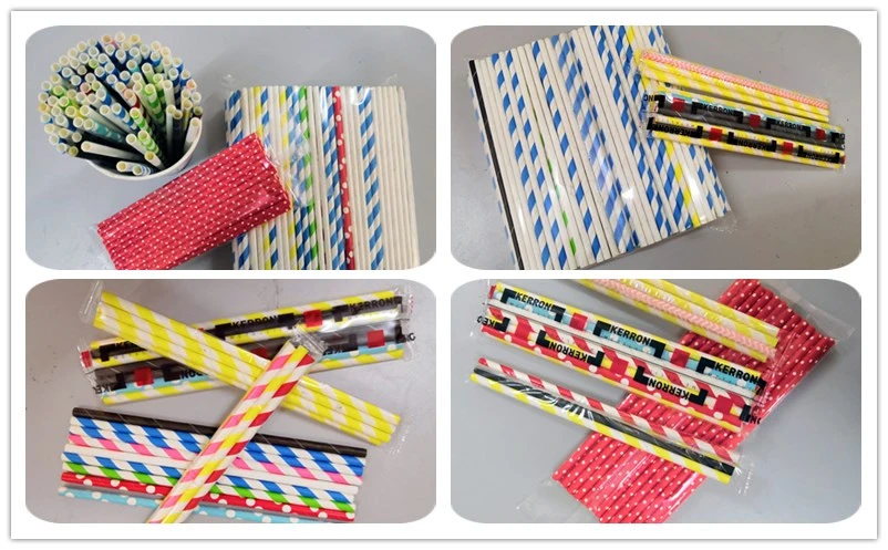 Disposable Paper Drinking Straw Plastic Group Straw Counter Machine