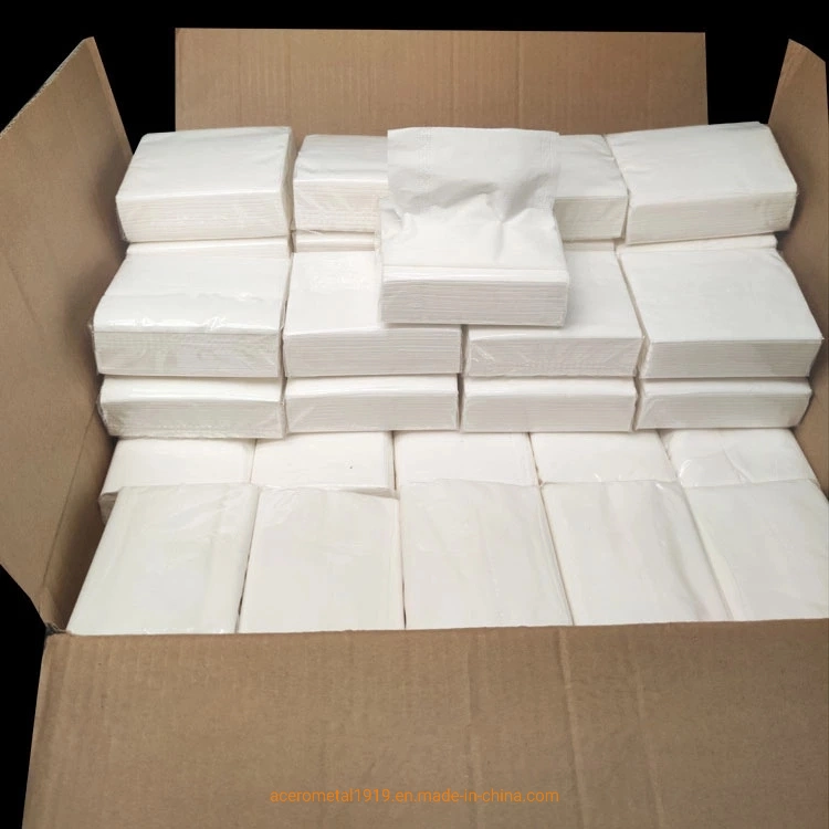 Hotel Home Office Using 2-3 Layer Napkin Virgin Wood Pulp Cheap Wholesale Super Soft White Soft Packaging Virgin Facial Tissue Napkin Facial Tissue Paper