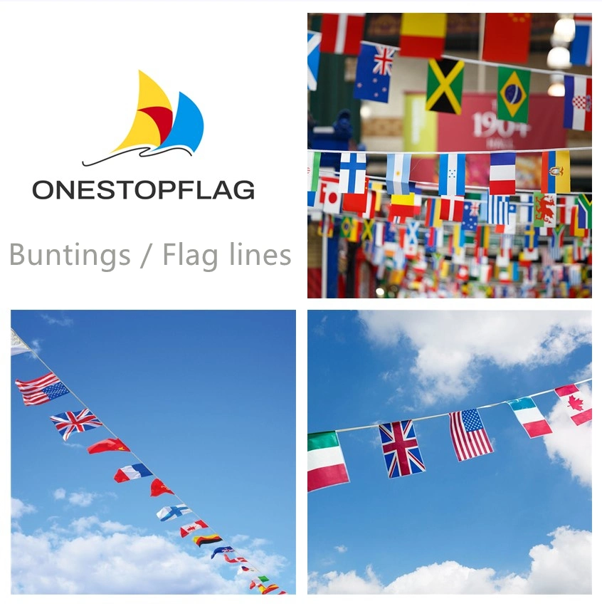 Flag Buntings National Flag Buntings Custom Flag Lines