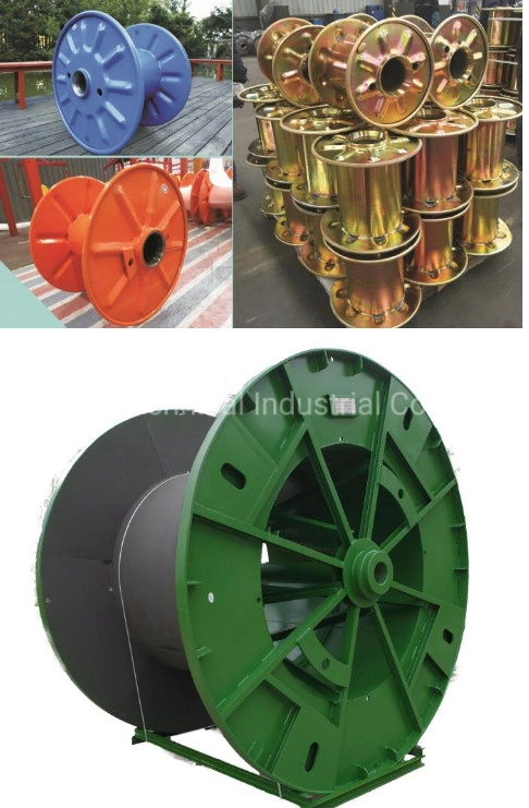 Empty Corrugated Cable Bobbin/Metal Spool/Reel/Cable Drum^