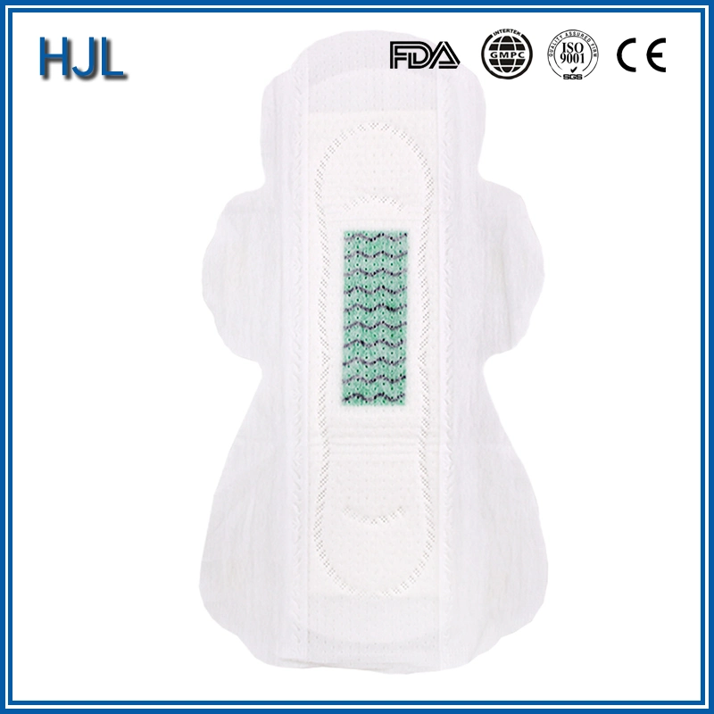 Disposable Female 9 Layer Cotton Herb Healthy Sanitary Napkin