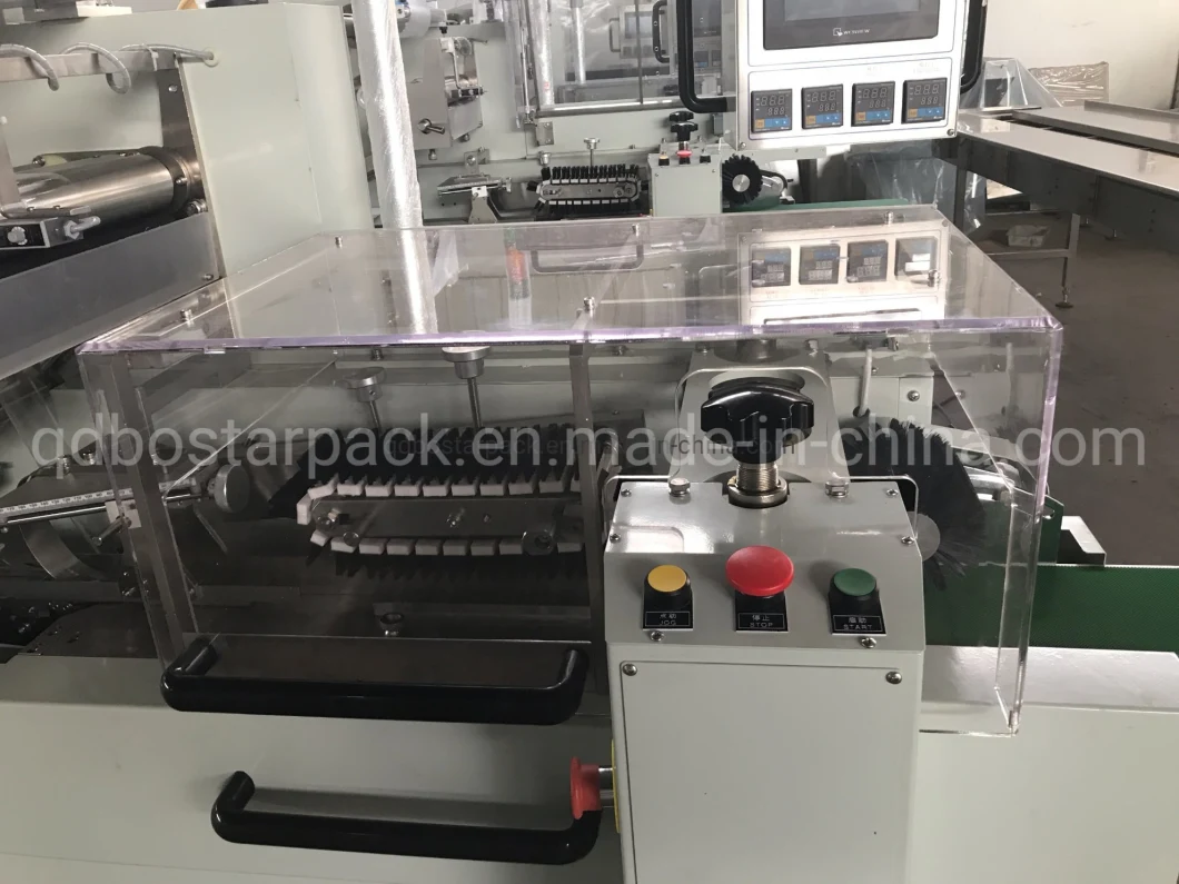 Hamburger Frozen Burger Patty Beef Meat Bread Cake Automatic Flow Wrapper Flowpack Pillow Packaging Machine