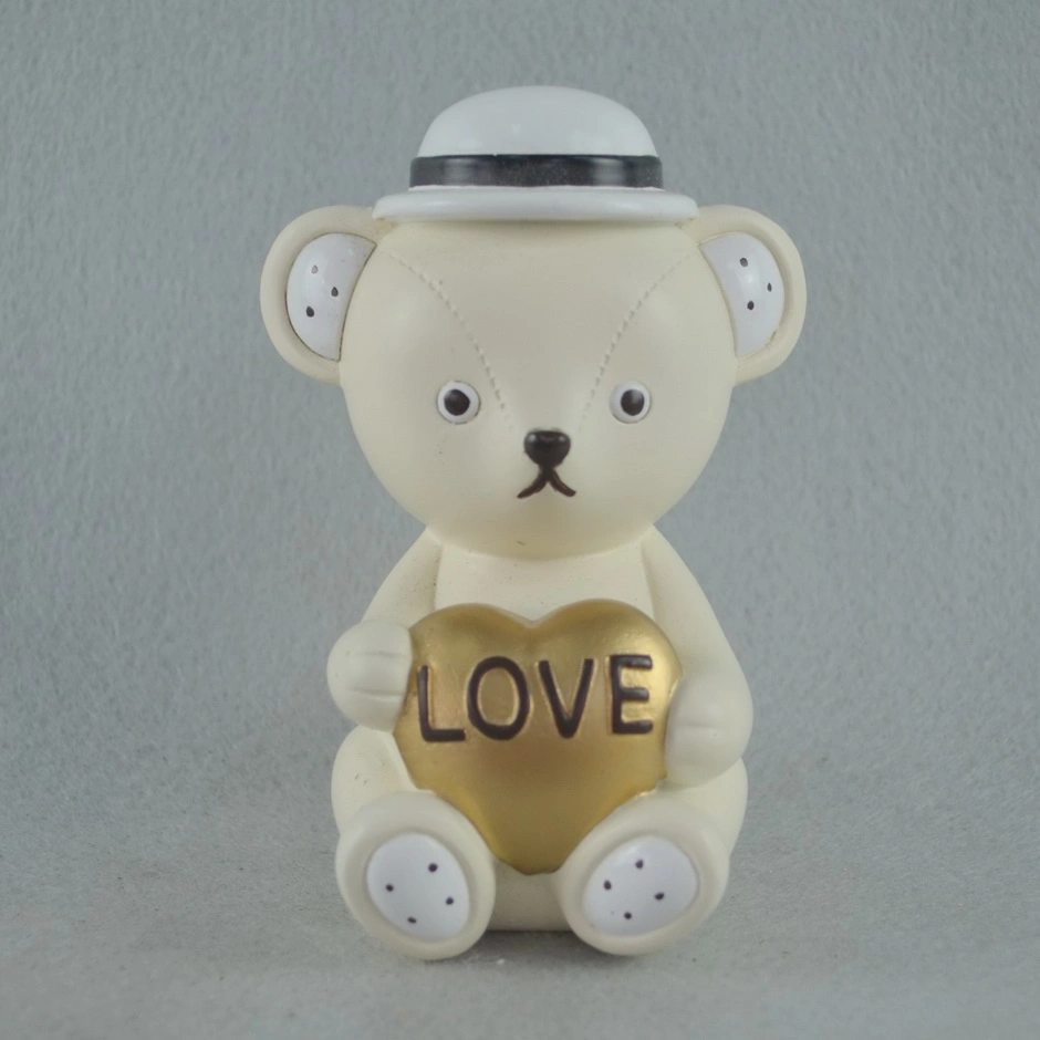 Polyresin Figurine Tableware Winnie Bear Decoration