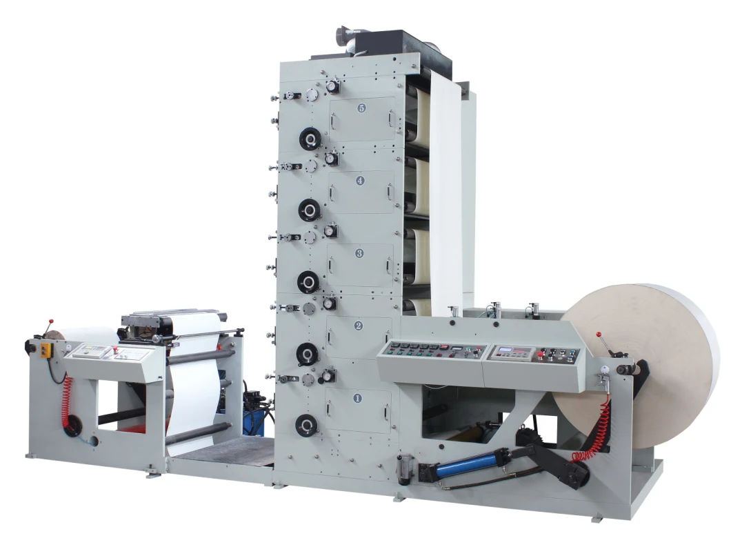 Paper Cup Printing and Rewinding Machine for Paper Cup Production.