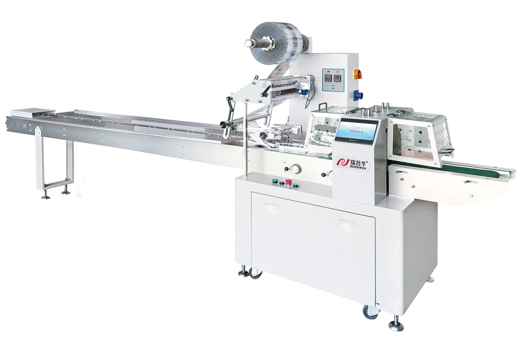Automatic Servo Flow Wrapper for Bread, Cake, Biscuits, Bars