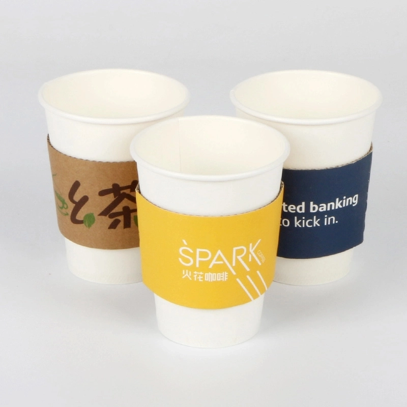 8oz Disposable Paper Cup Printing Takeaway Coffee Paper Cup