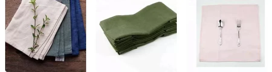 The Most Popular Wholesale Cheap Cotton Napkin Folded Style Napkin