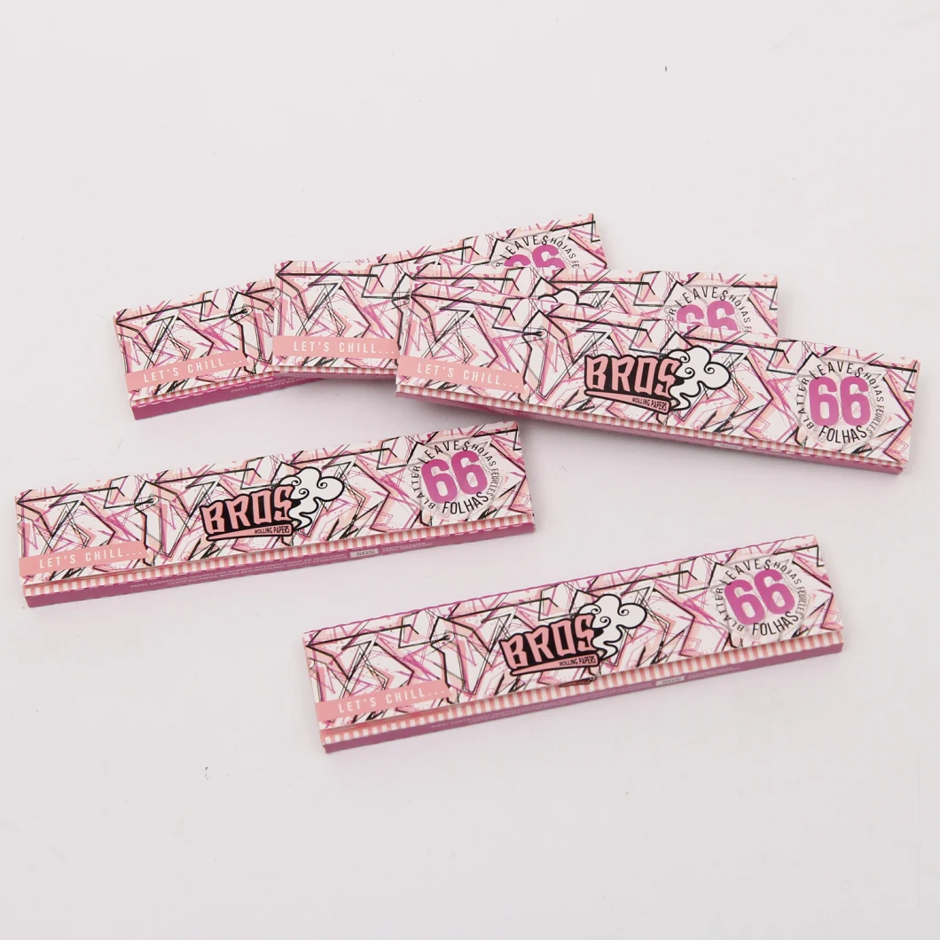 Dragon Bros Rolling Paper King Size Slim with Pink 33 Leaves/Booklet