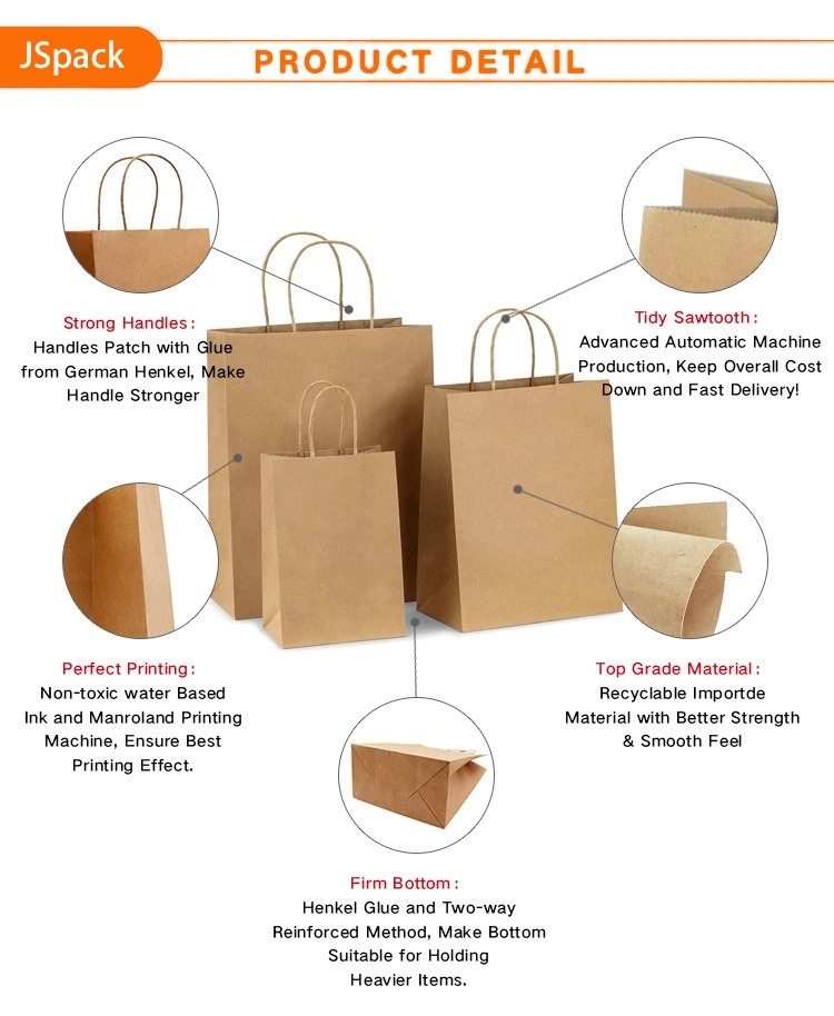 Normal Size Biodegradable Tote Eco Paper Bag Fold-Able Smart Paper Shopping Bag