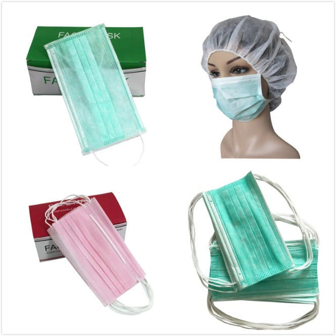 Disposable 1ply/2ply Paper Face Mask with Earloop