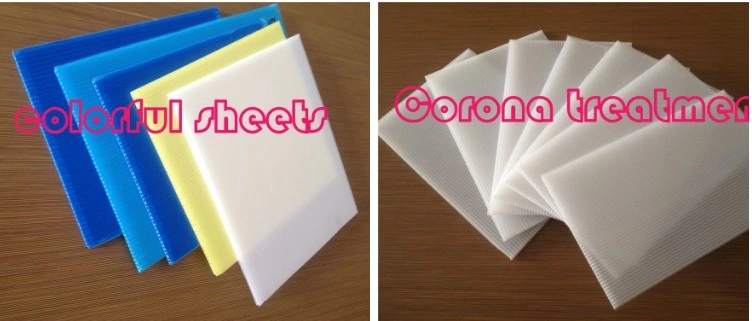 PP Corrugated Coroplast Plastic Sheets Polypropylene Corrugated Board