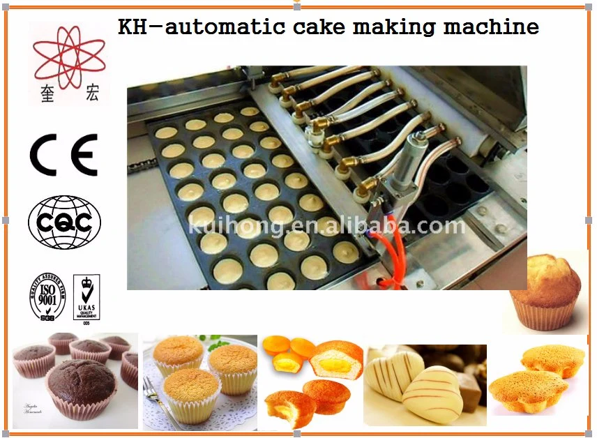 Kh High Quality Cake Production Line for Cup Cake Machines