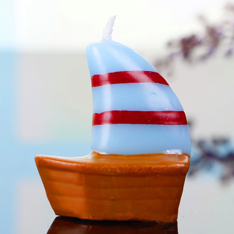 Cake Decoration Boat Whale Cartoon Candle Children's Birthday Candle