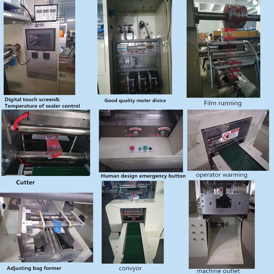 Flow Wrapper/ Bakery Moon Cake Packing Machine