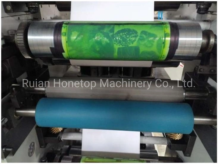 Ht-320 5 Color Straw Paper Flexo Printing Machine