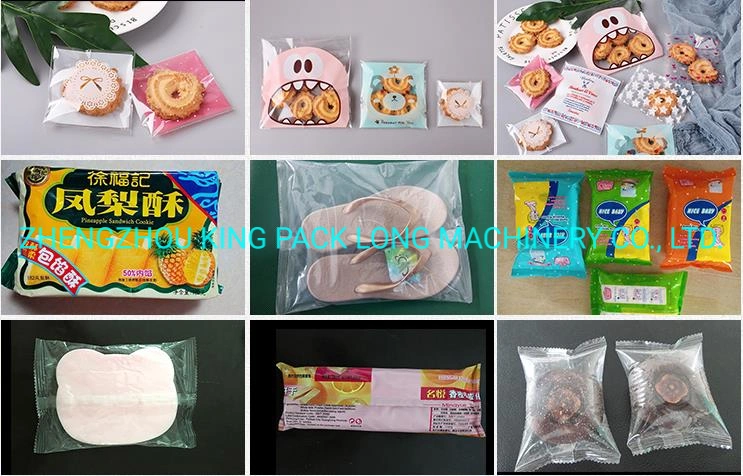 Pillow Pack Horizontal Flow Wrapper Face Mask/Biscuit/Wafer/Cookie/Bread/Cake Packing Machine