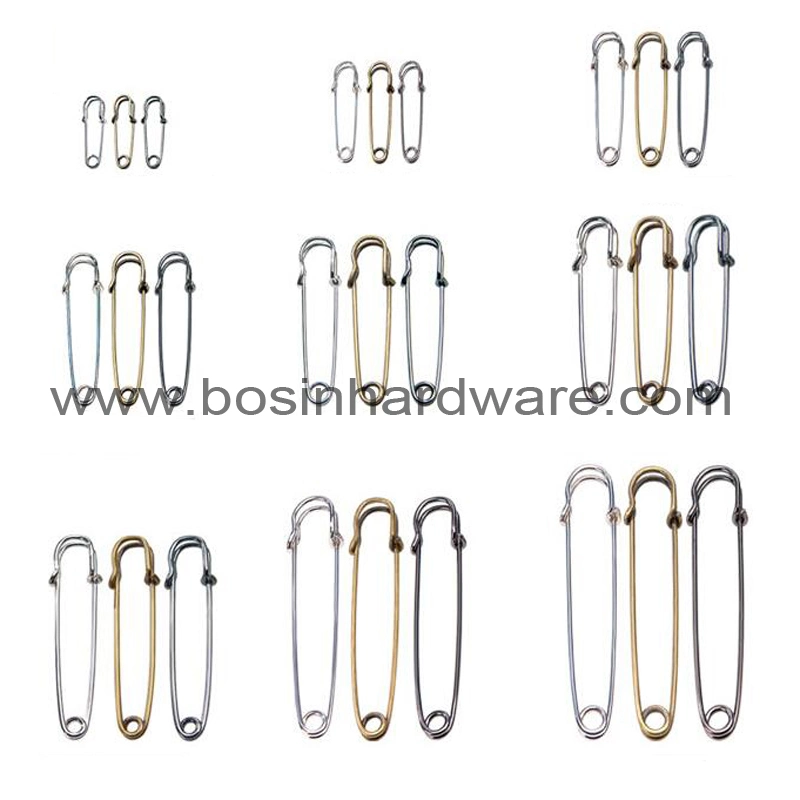 Wholesale Brass Crafting Metal Safety Pin