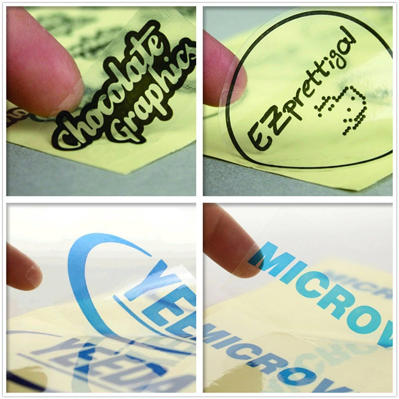 Custom Printing Gold Sliver Permanent Adhesive Foil Paper Labels Sticker