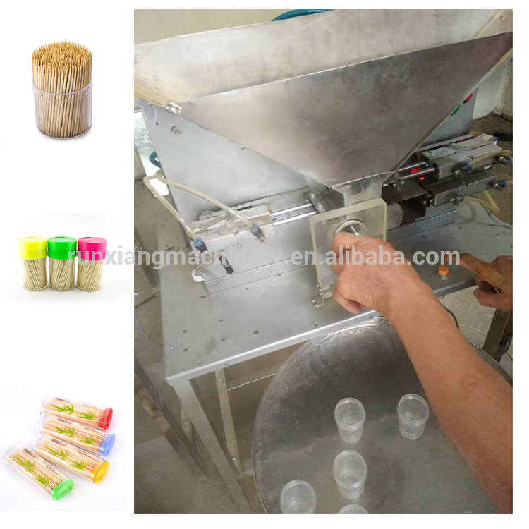 Bottle Type Toothpick Packing Machine / Plastic Bottle Toothpick Packer / New Design Toothpick Packaging Machine
