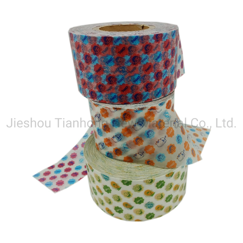 Wax Paper Wrapper Custom Double Twist Wax Coating Candy Paper Roll for Automatic Packaging