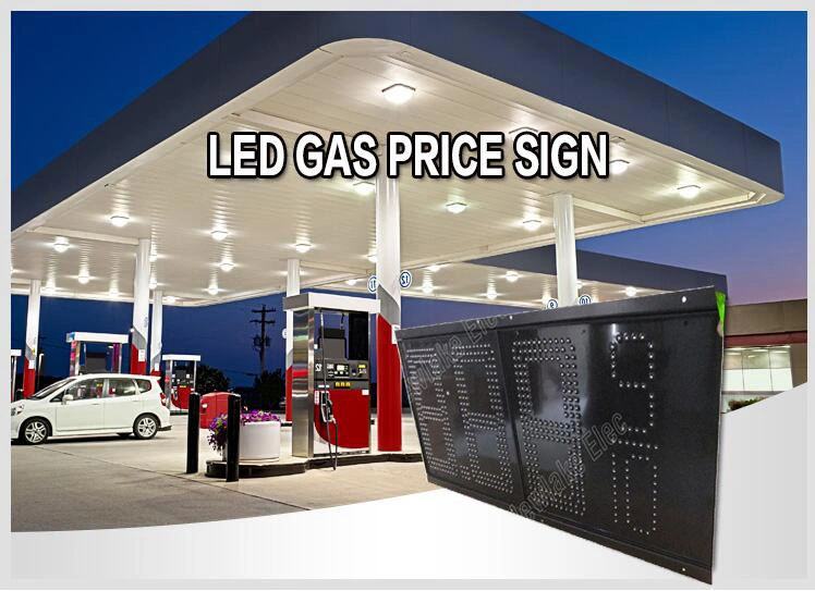 10 Inch 8.889/10 White Outdoor LED Price Display for Gas Station
