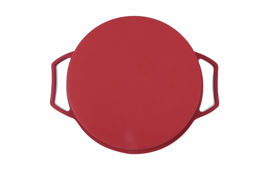 Silicone Cake Pan Baking Mold with Handles, Large Round 9 Inch, Steel Frame to Anti-Deformed Esg17249
