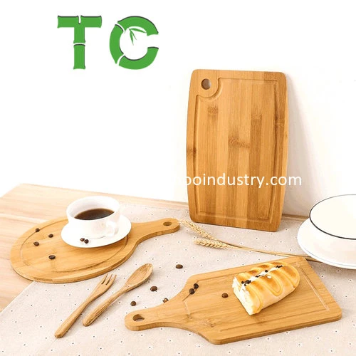 Customized Shape Bamboo Cutting Board Chopping Board Pizza Fruit Plates Wooden Baking Tray Sushi Cutting Board Platter Cake Bakeware Tools