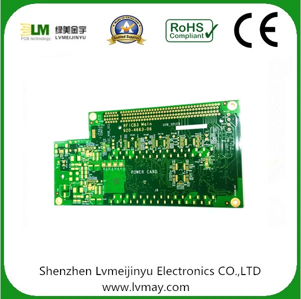 10 Layers High Tg PCB Green Oil White Board Industry Control