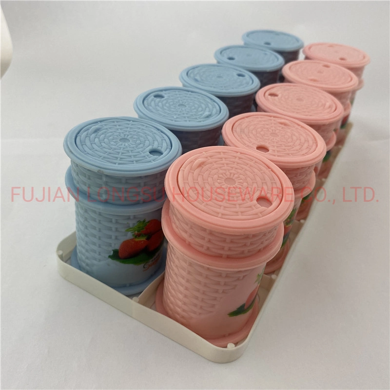 Natural Bamboo Toothpick Table Novelty Decoration PP Plastic Toothpick Box with Toothpick for Restaurant/Hotel