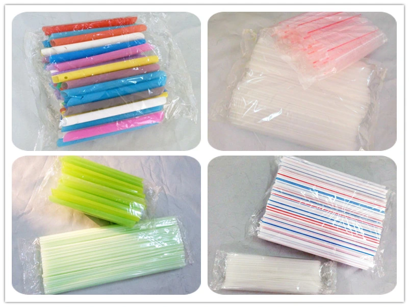 7mm Automatic Counting Plastic Paper Drinking Straws Packing Machine