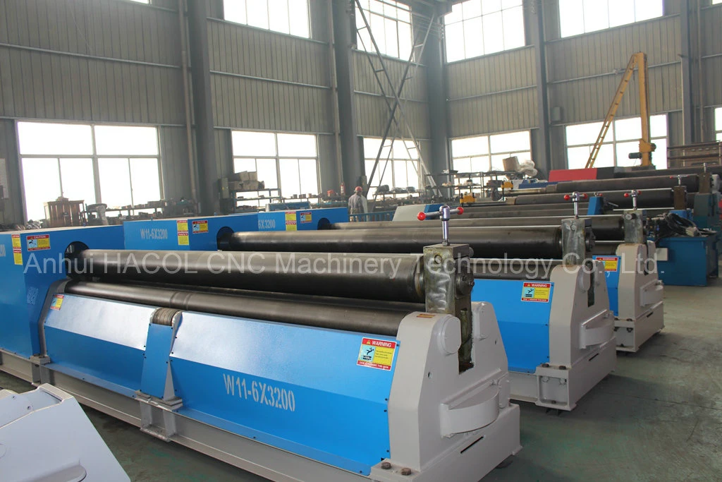 W11 Series Symmetric Rolling Machine with Three Rollers /Powered Slip Rolls/Plate Rolling Machine/ Plate Bending Machine/Folder Machine/
