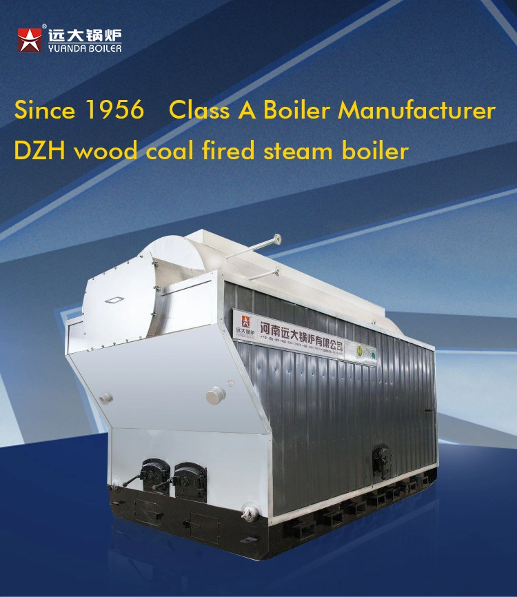 Dzh 1 Ton to 6 Ton Steam Boiler Wood Firewood Fired