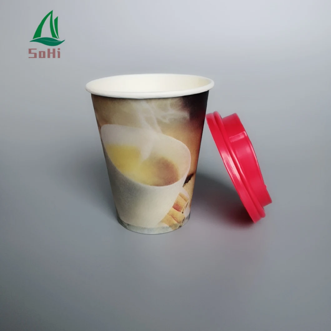 Disposable Paper Cups Ripple Wall Coffee Cups Custom Corrugated Cup Coffee Drink Cups