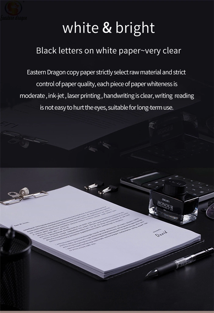 80GSM office copy paper A4 size/letter size/legal size writing paper