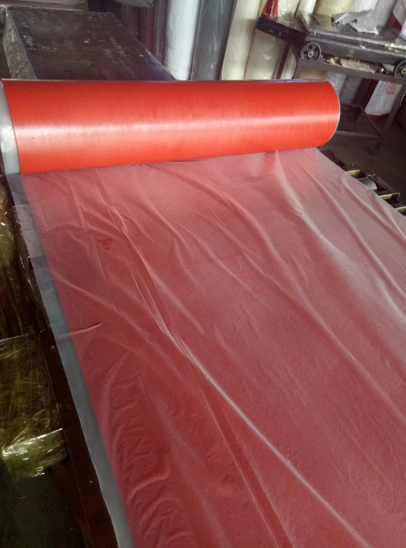 Red Natural Rubber Sheet, Anti-Slip Rubber Sheet