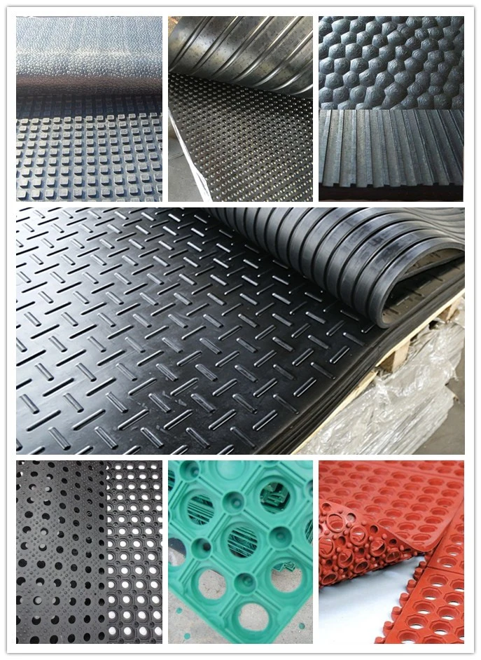 Interlocking Side Rubber Floor Tiles, Interlocking Rubber Tiles for Gym