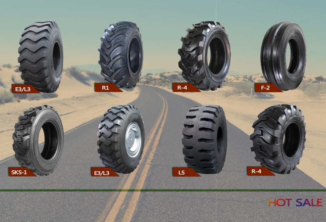 Agricultural Tractor R-1 Bias Nylon Tyre (14.9-28, 16.9-30, 18.4-34, 20.8-3823.1-26)
