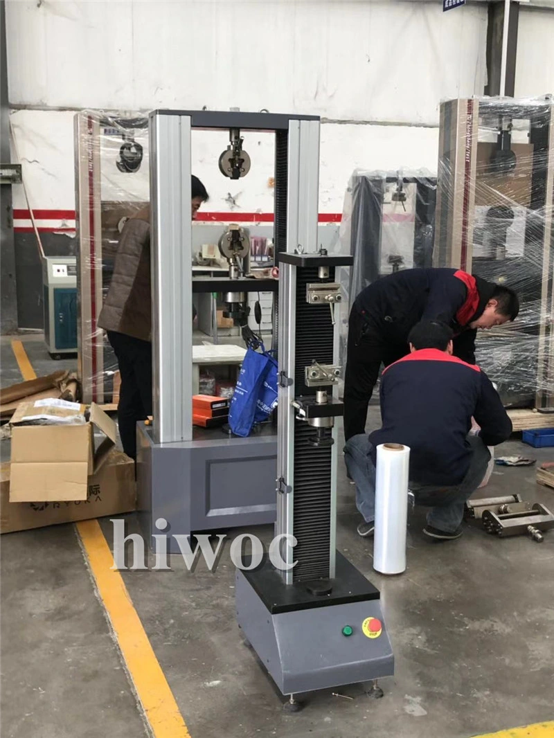 Wdw-100e (100kN) Computer Control Steel Tube Scaffold Coupler Electronic Universal Tensile Testing Equipment/Instrument/Machine