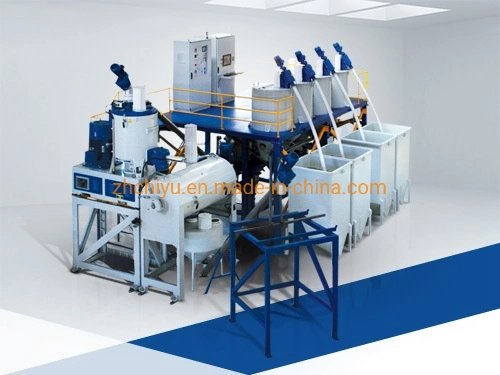Automatic Feeding Dosing Mixing Conveying System Powder Mixer Mixing Equipment Plastic Machinery Extruder Machine Plastic Industry