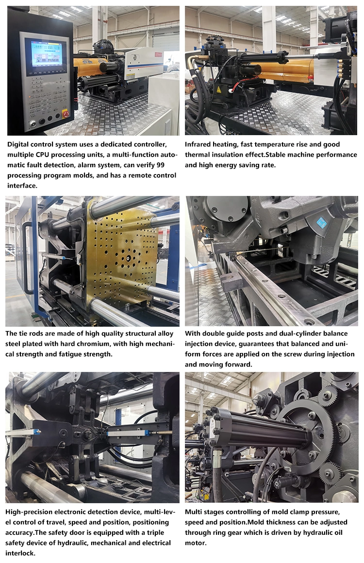 GF350kc Plastic Food Container Injection Molding Machine 400 Ton Plastic Pet Preform Manufacturing Machine