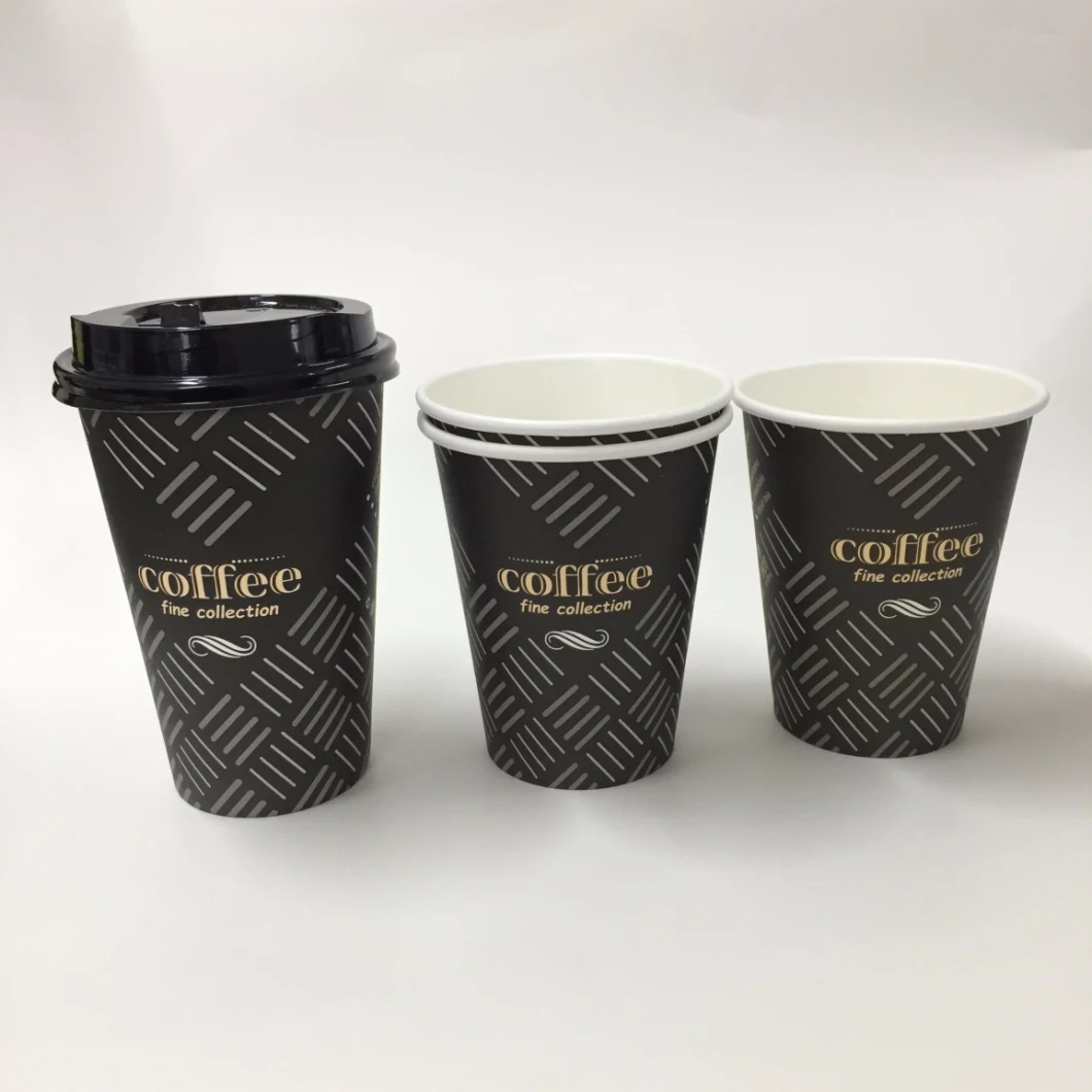 China Disposable Paper Coffee Cups Tea Cups Drink Cups