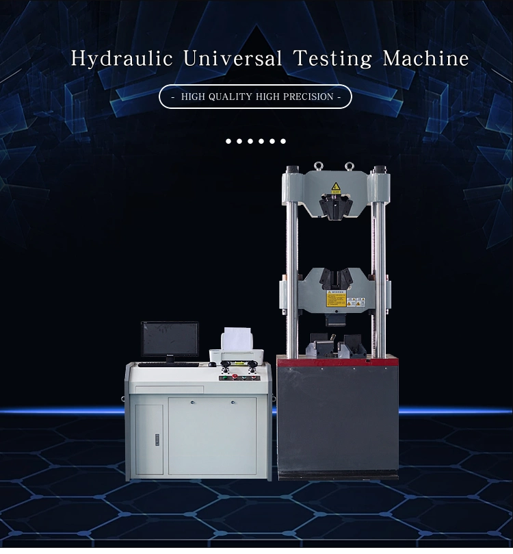Computer Control Hydraulic Servo Universal Tensile Strength Compression Testing Machine Controller 60 Ton