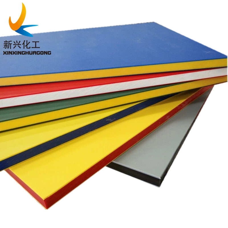 CNC Working with HDPE Sheet Double Color 3 Layer Board Color HDPE Plate