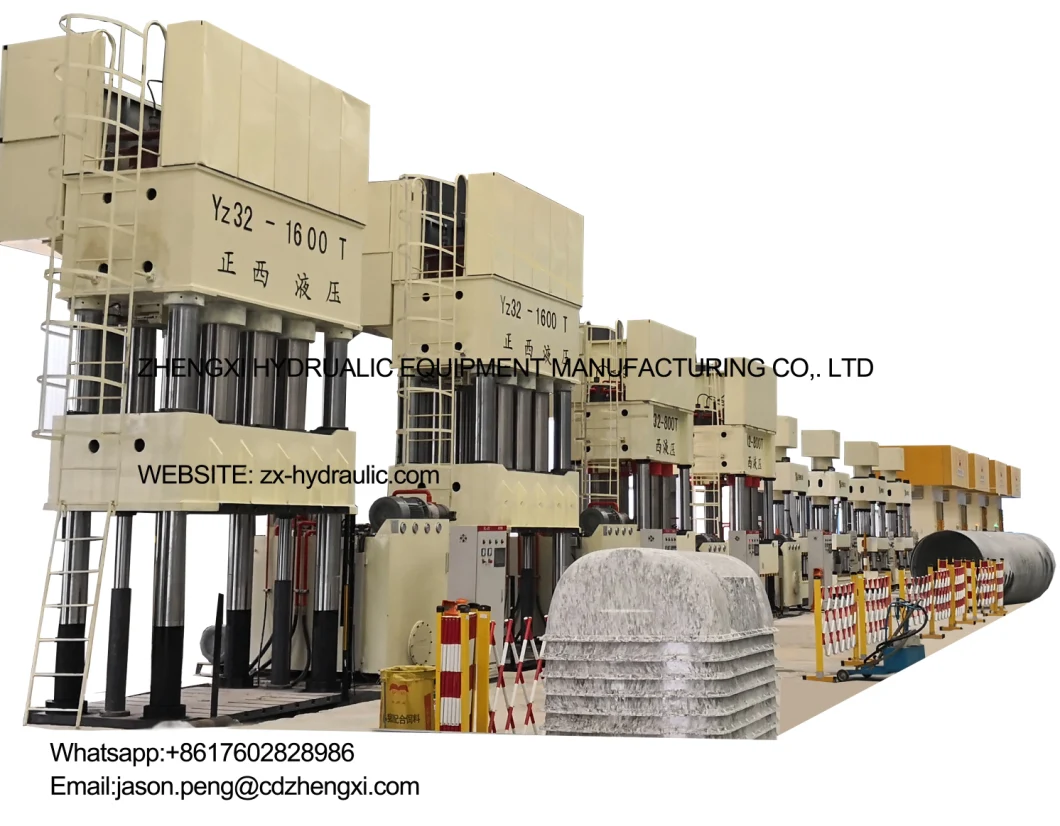 Deep Draw Automatic Piller Type Hydraulic Press for Brake Lining 150 Ton