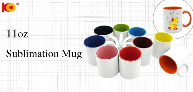 Wholesale 11oz Sublimation Mug Coated Cup