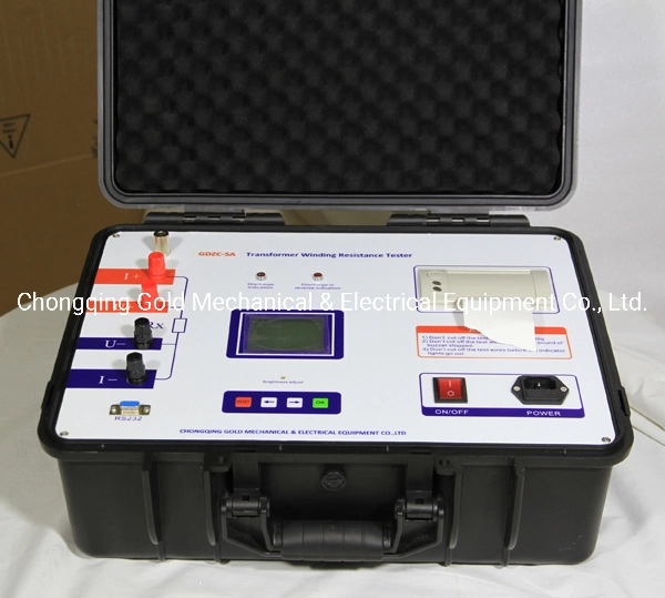 Gdzc-10A DC Resistance Tester Transformer Winding Resistance Tester