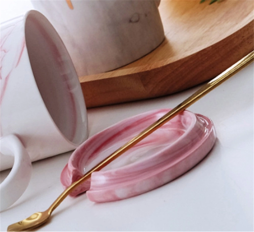 Customize Sublimation Gold Handle Plated Magic Ceramic Mug Sublimation Mug