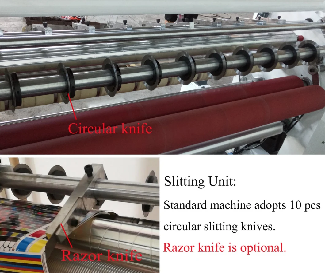 Automatic Vertical Jumbo Roll Slitting Machine PE Slitting Machine Price