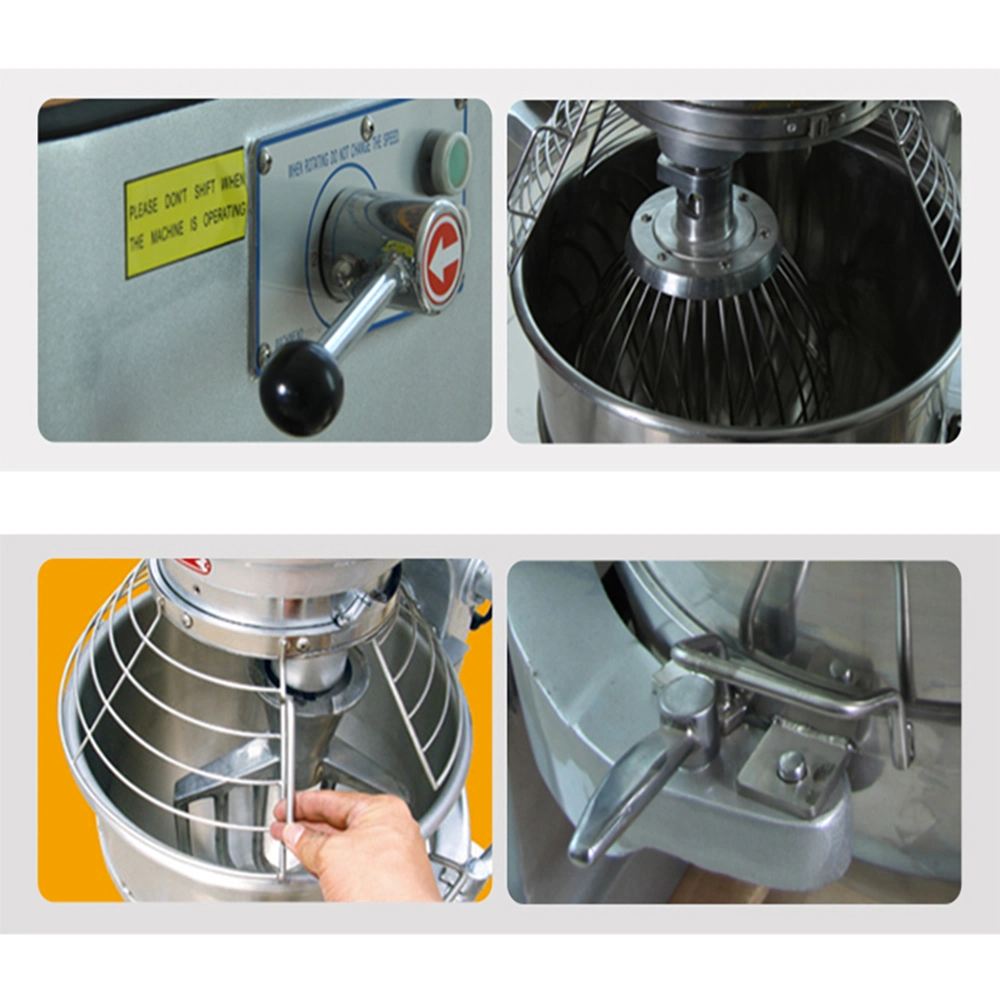 Stainless Steel 20L Electric Pastry Mixer Electric Food Planetary Mixer